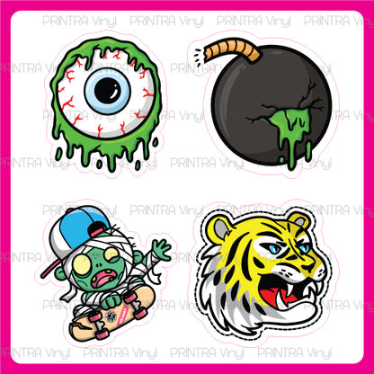 Boys World Sticker Sheet