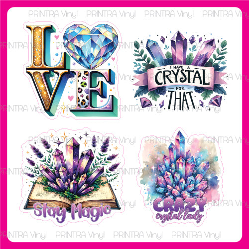 Crystal Charm Sticker Sheet