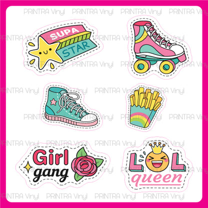 Girl Gang Sticker Sheet