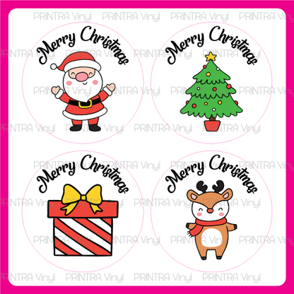 Merry Christmas Sticker Sheet