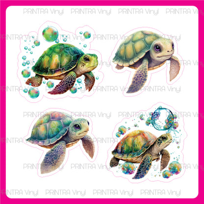 Sea Turtles Sticker Sheet