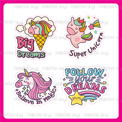 Unicorn Dreams Sticker Sheet