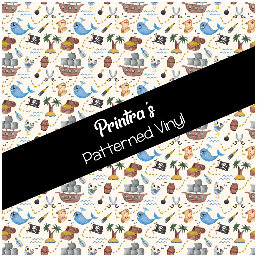 Treasure Hunt Patterned Vinyl