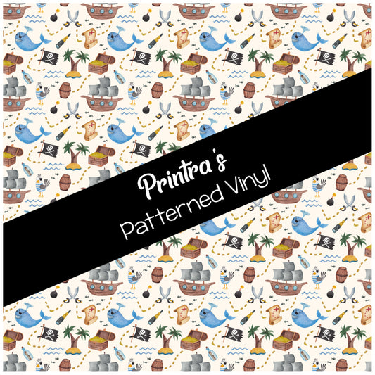 Treasure Hunt Patterned Vinyl