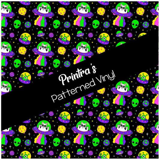 UFO Joyride Patterned Vinyl