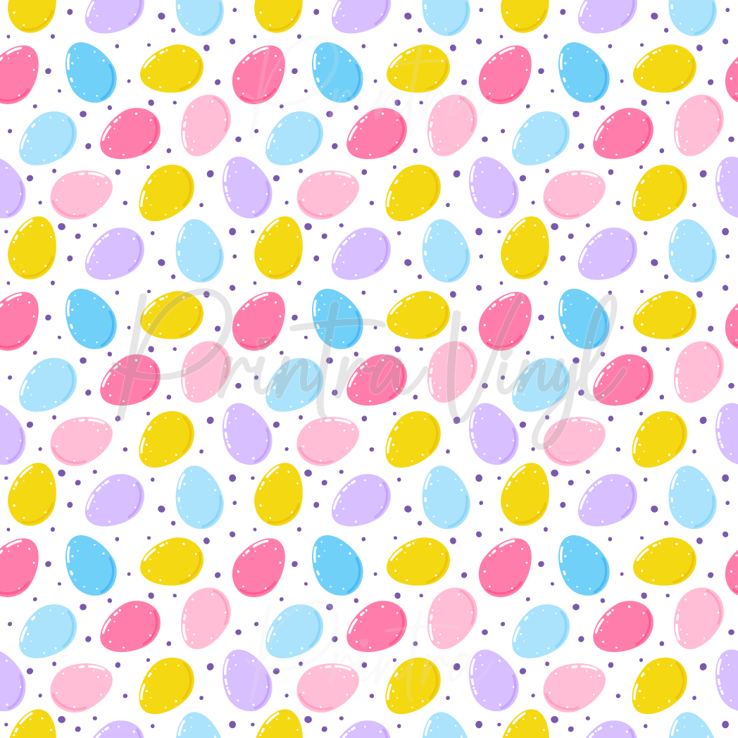 Eggy Confetti Patterned Vinyl