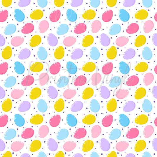 Eggy Confetti Patterned Vinyl