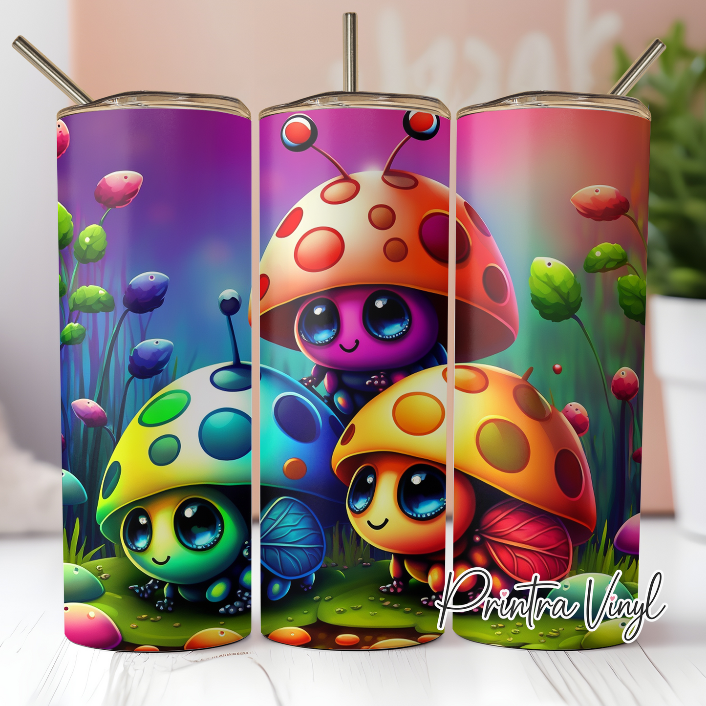 Ladybug Trio Tumbler Wrap (TW176)