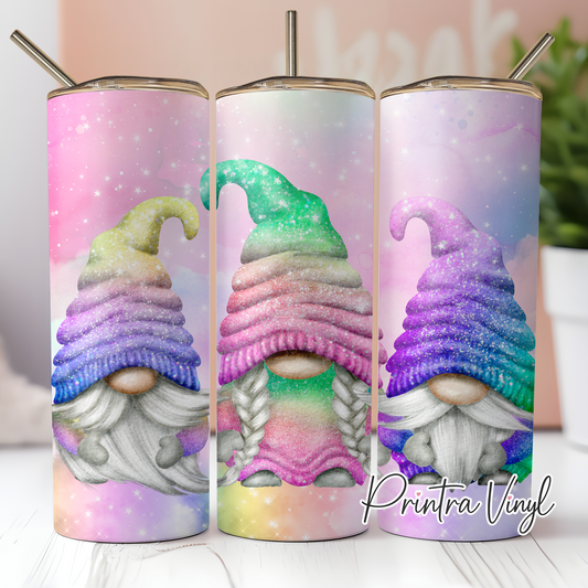 Gnomes 04 Sparkle Tumbler Wrap (TW111)