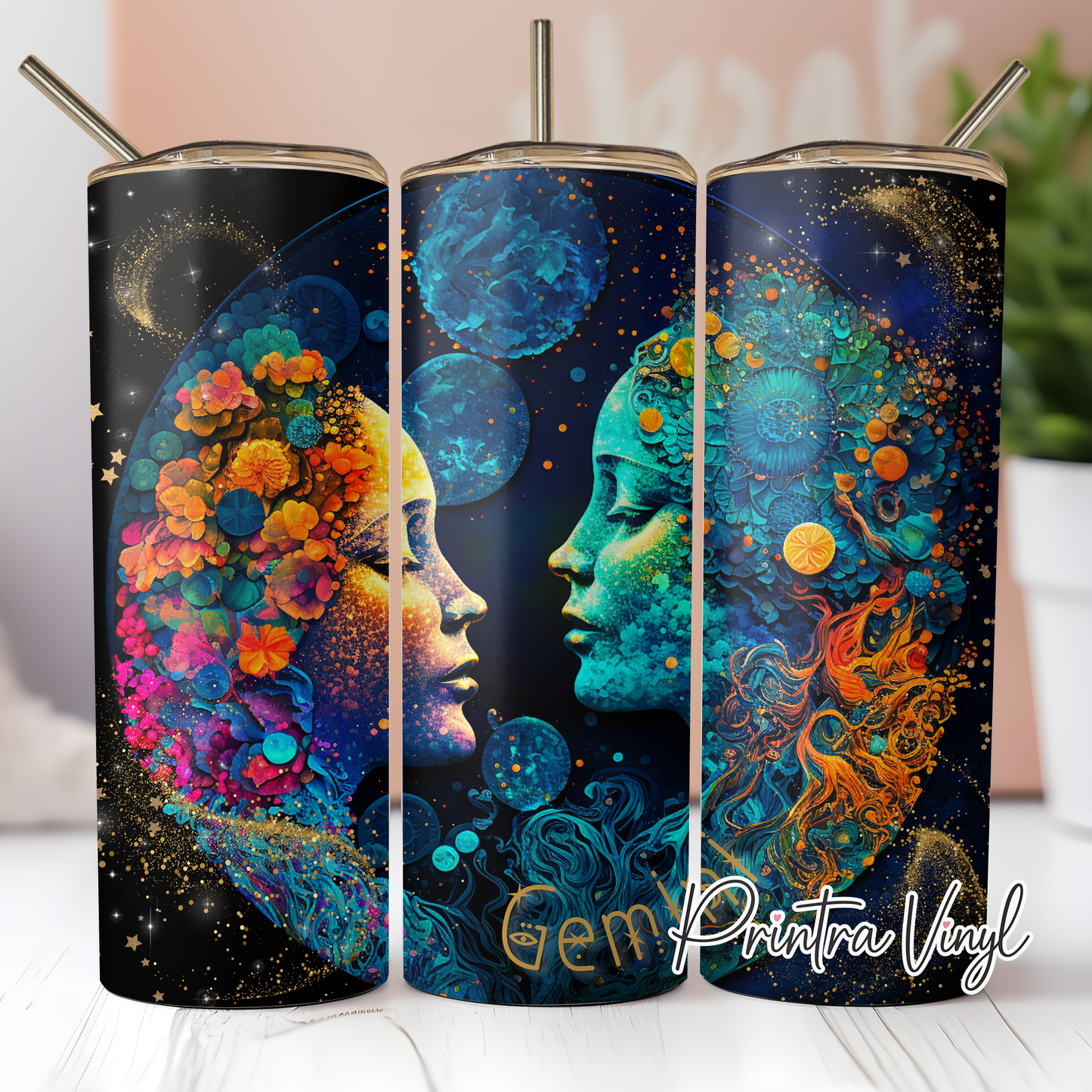Zodiac Ink Gemini Tumbler Wrap (TW100)