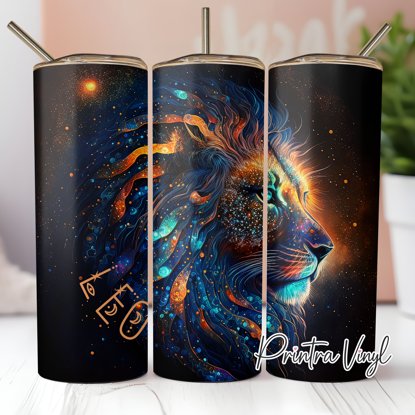 Zodiac Ink Leo Tumbler Wrap (TW101)
