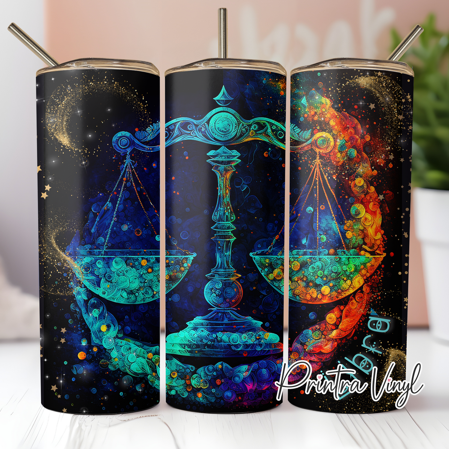 Zodiac Ink Libra Tumbler Wrap (TW102)