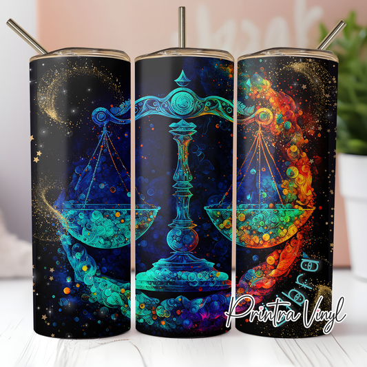 Zodiac Ink Libra Tumbler Wrap (TW102)