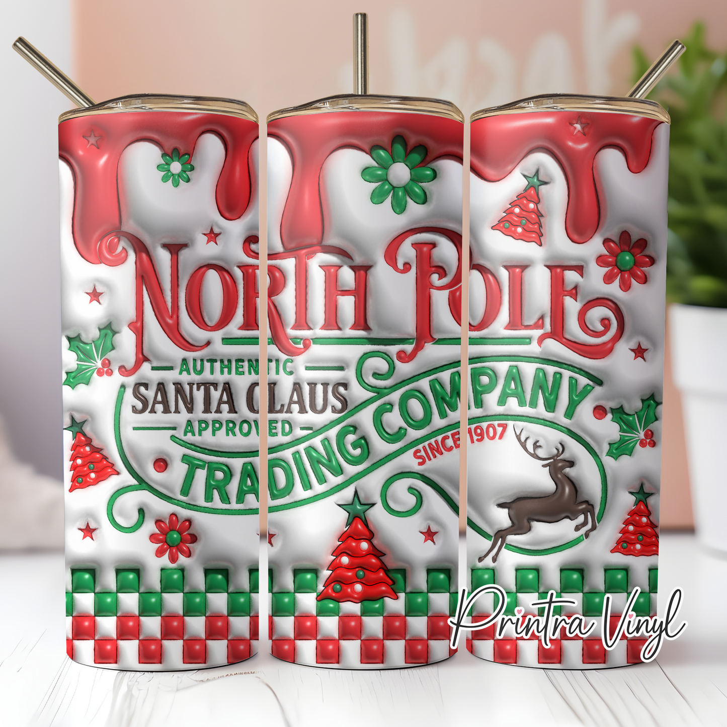 3D Inflated North Pole Tumble Wrap (TW291)