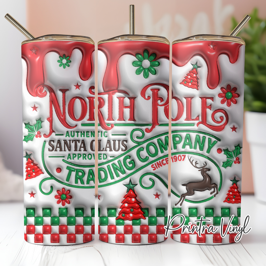 3D Inflated North Pole Tumble Wrap (TW291)