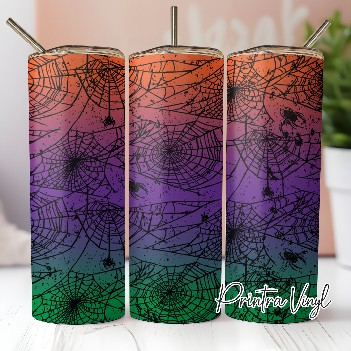 Spooky Spiders 01 Tumbler Wrap (TW44)
