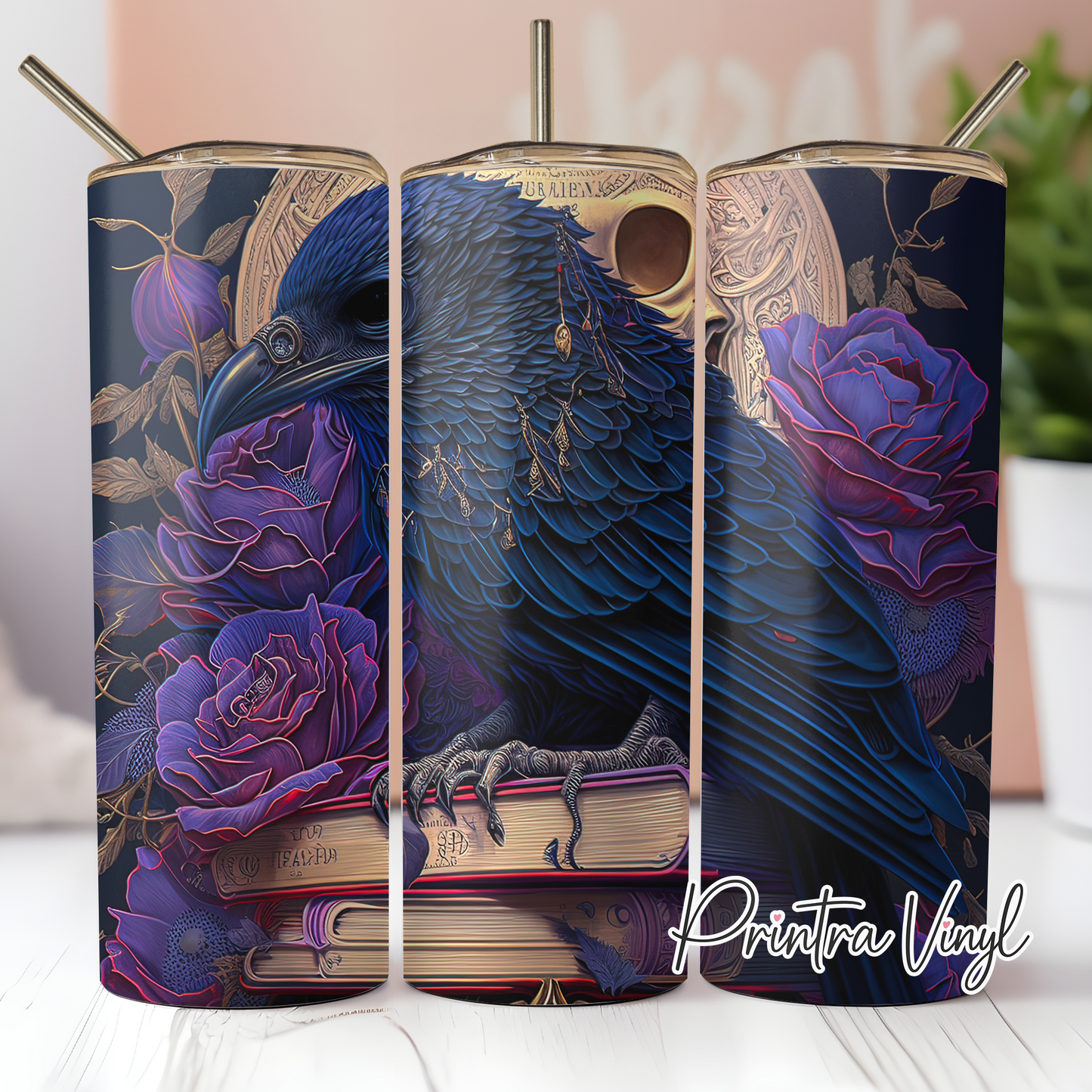Spellbound Raven 01 Tumbler Wrap (TW127)