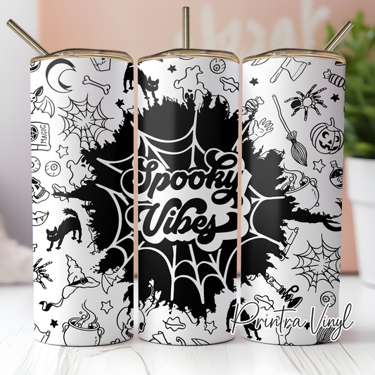 Spooky Vibes 01 Tumbler Wrap (TW36)