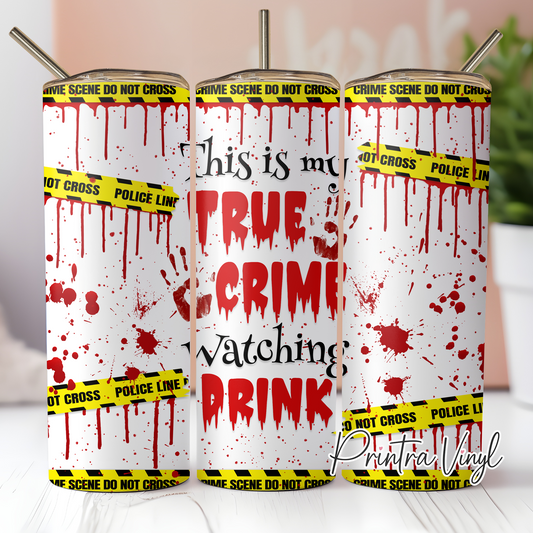 True Crime Junkie 02 Tumbler Wrap (TW169)
