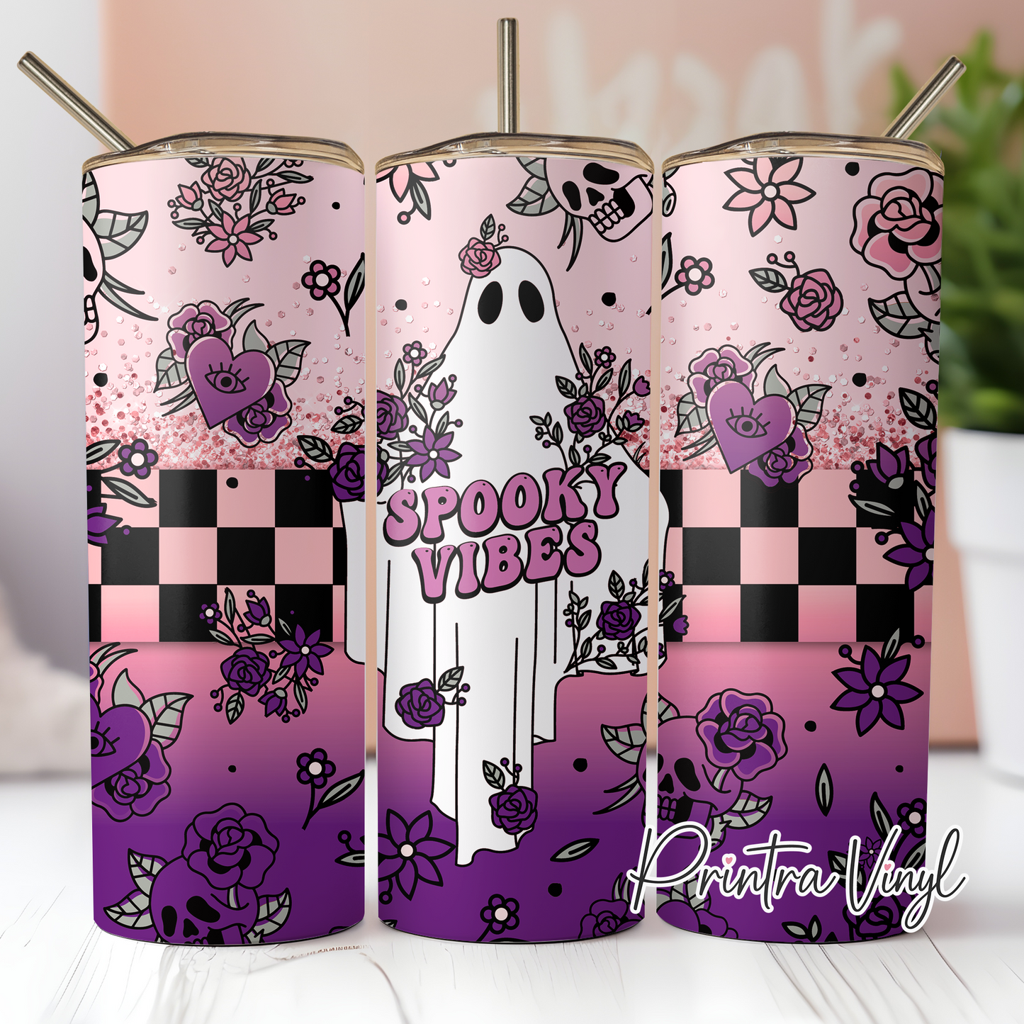 Spooky Vibes 02 Tumbler Wrap (TW37)
