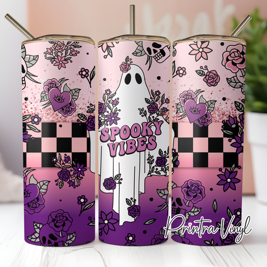 Spooky Vibes 02 Tumbler Wrap (TW37)