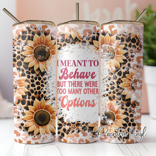 Sassy Quote 04 Tumbler Wrap (TW240)