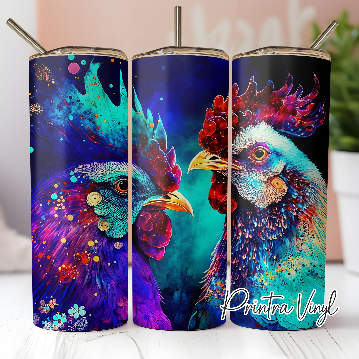 Chickens Ink Tumbler Wrap (TW83)