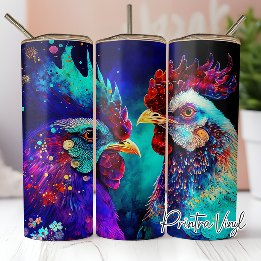 Chickens Ink Tumbler Wrap (TW83)