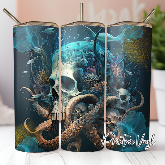 Sea Skulls 01 Tumbler Wrap (TW130)