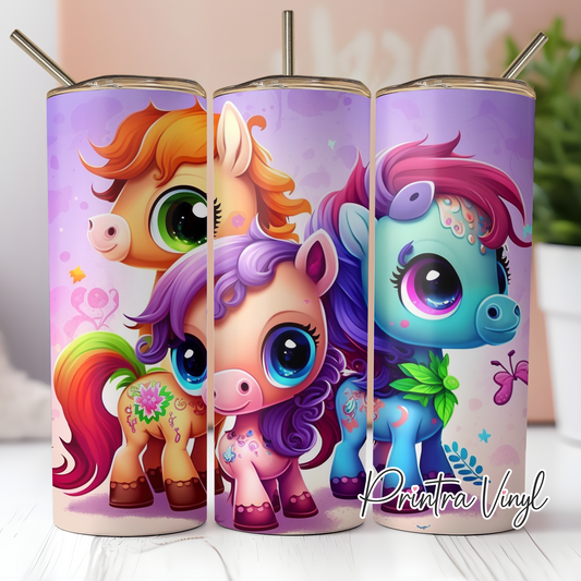 Ponies Tumbler Wrap (TW177)