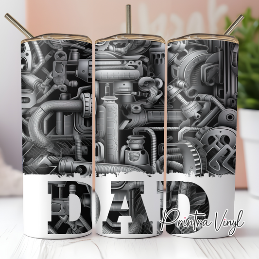Mechanic Dad 03 Tumbler Wrap (TW254)