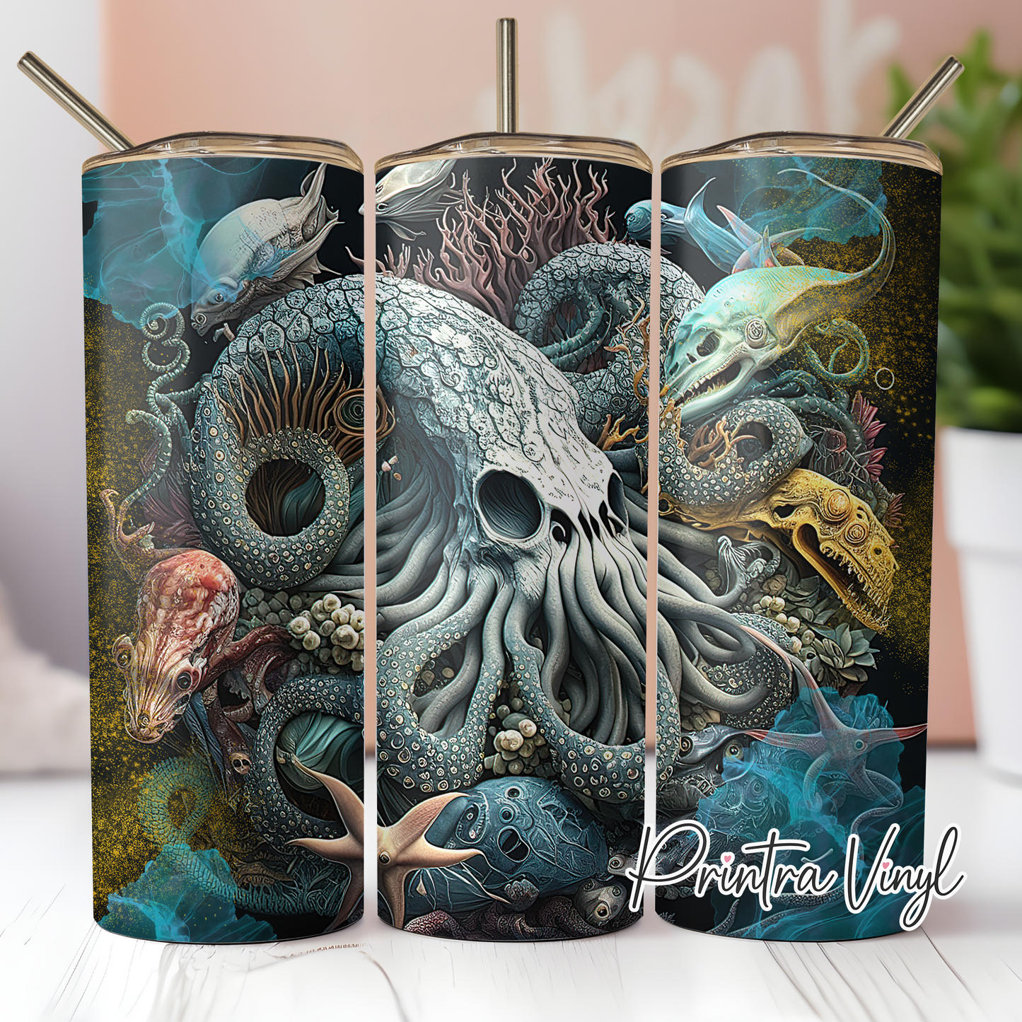 Sea Skulls 02 Tumbler Wrap (TW131)