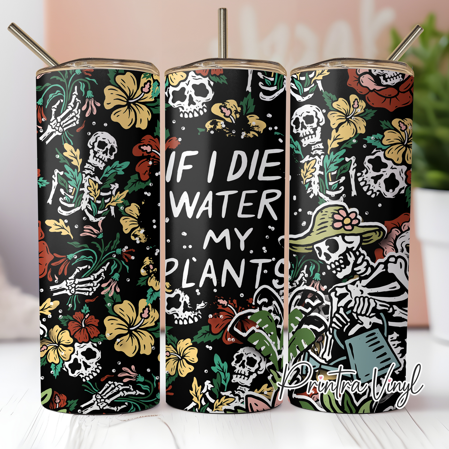 Water My Plants 01 Tumbler Wrap (TW258)