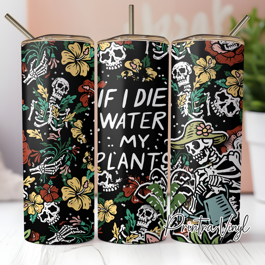 Water My Plants 01 Tumbler Wrap (TW258)
