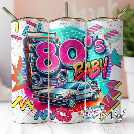 80's Baby Tumbler Wrap (TW01)