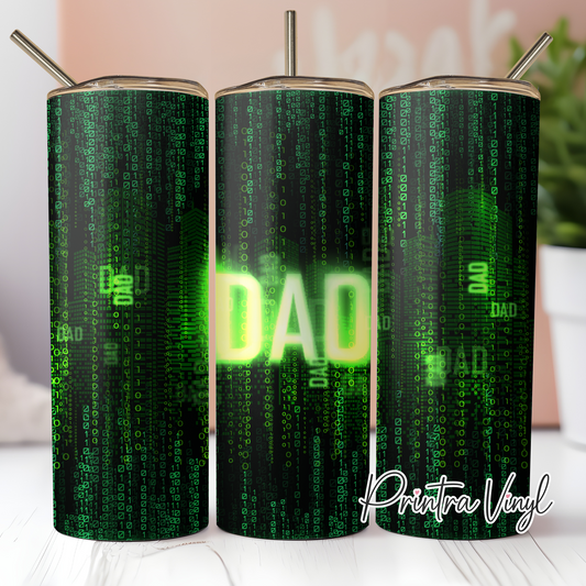 Dad Matrix Tumbler Wrap (TW63)