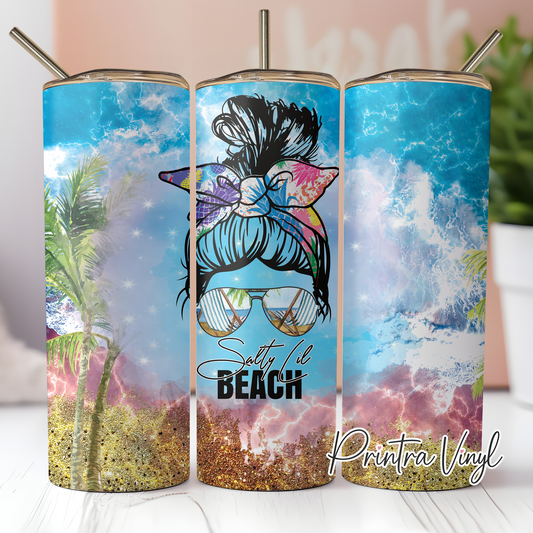 Salty Lil Beach Tumbler Wrap (TW10)