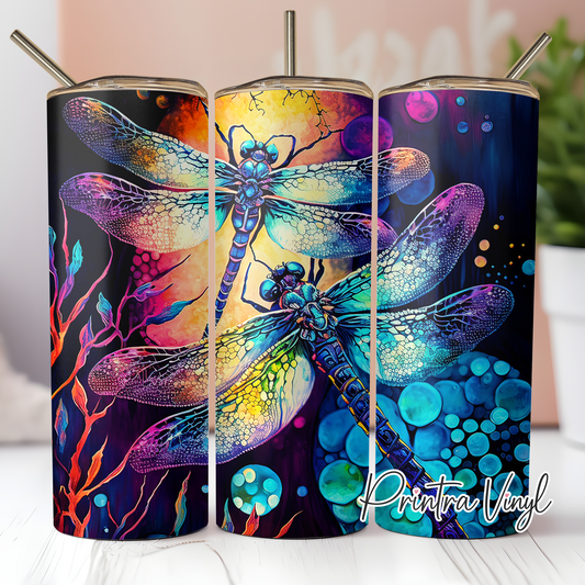 Dragonflies Ink Tumbler Wrap (TW88)