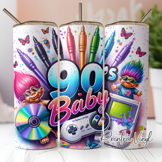 90's Baby Tumbler Wrap (TW02)