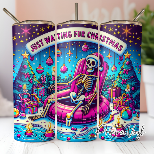 Waiting For Christmas Tumbler Wrap (TW288)