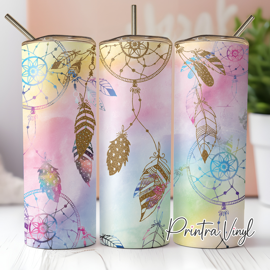 Pastel Dreamcatcher Tumbler Wrap (TW27)