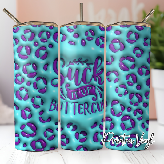 3D Inflated Buttercup Tumbler Wrap (TW230)
