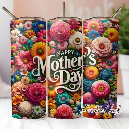 Floral Mother's Day 01 Tumbler Wrap (TW285)