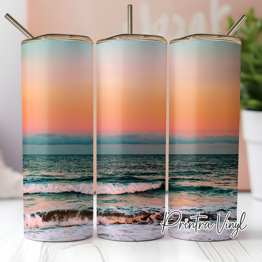 Beach Scene Tumbler Wrap (TW74)