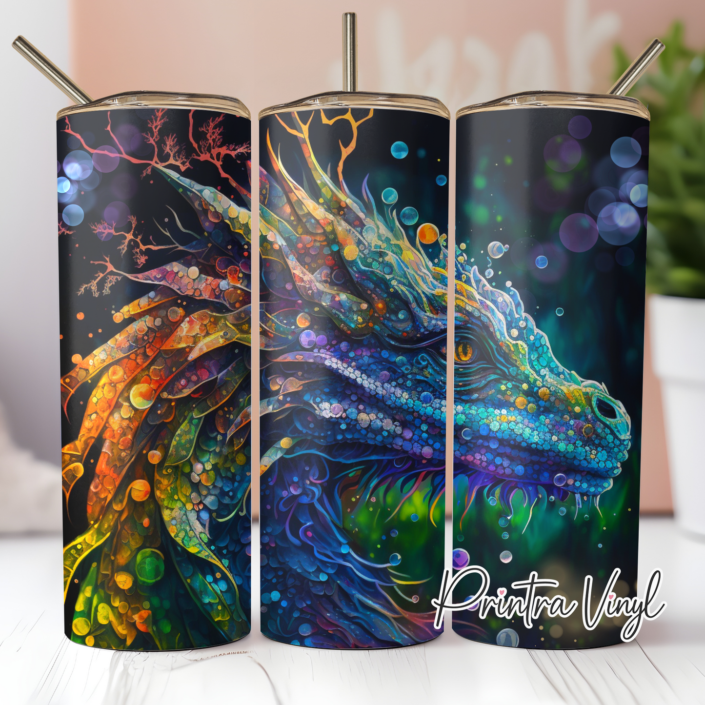 Dragon Ink 01 Tumbler Wrap (TW77)