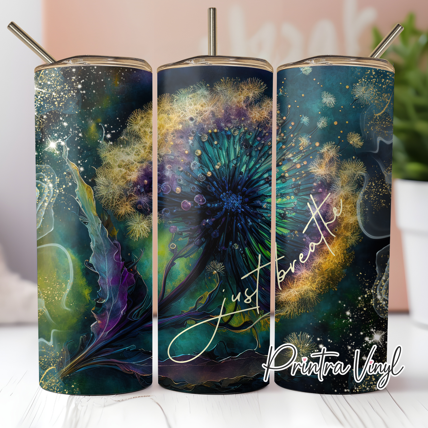 Just Breathe Ink Tumbler Wrap (TW76)