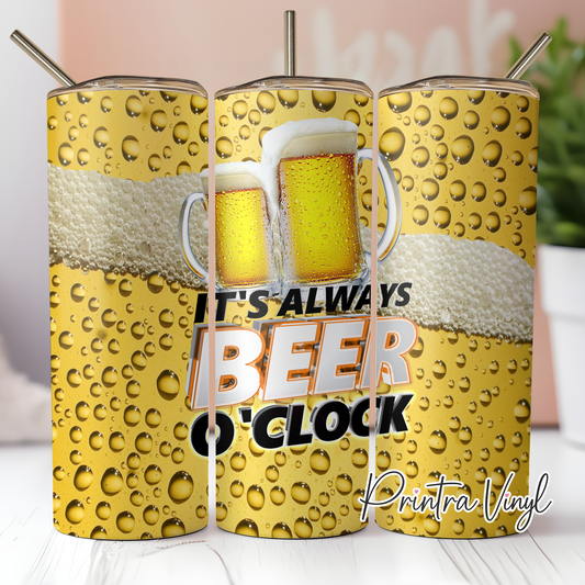 Beer O'clock Tumbler Wrap (TW64)