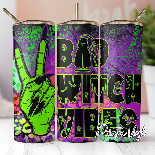 Bad Witch Vibes Tumbler Wrap (TW46)