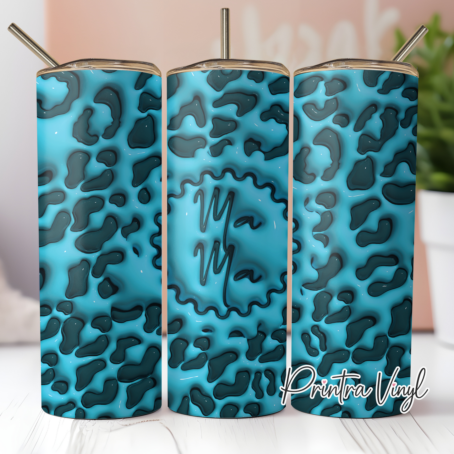 3D Puff Mama 02 Tumbler Wrap (TW212)