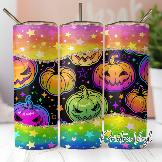 Bright Pumpkins Tumbler Wrap (TW47)